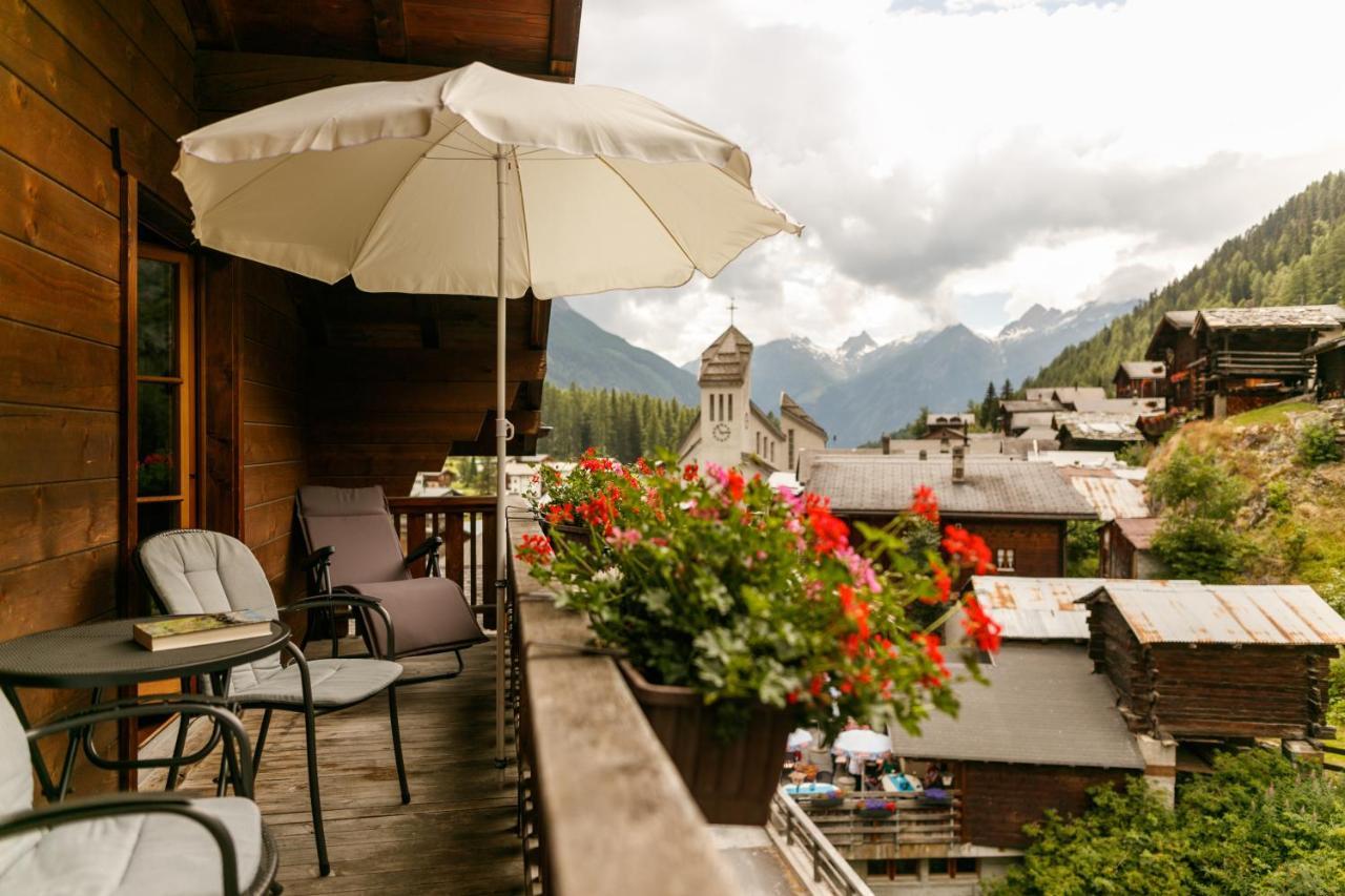 Hotel Edelweiss Blatten Loetschental Eksteriør billede